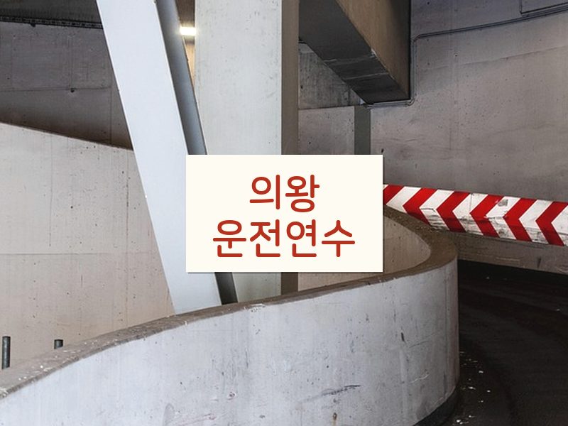 의왕운전연수 후기
