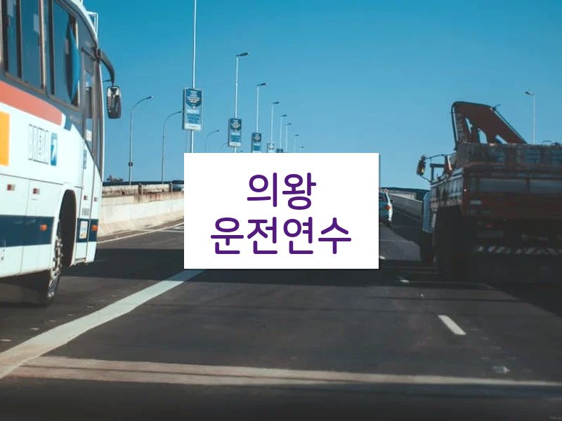 의왕운전연수 후기