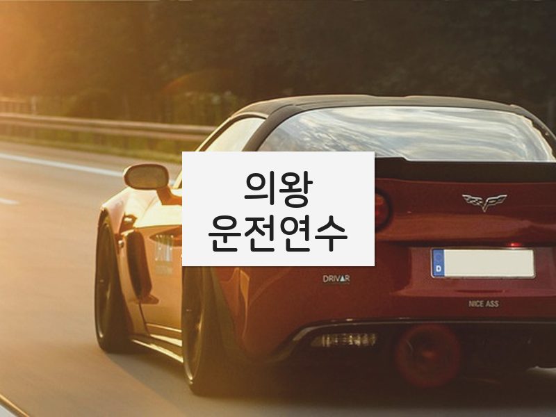 의왕운전연수 후기