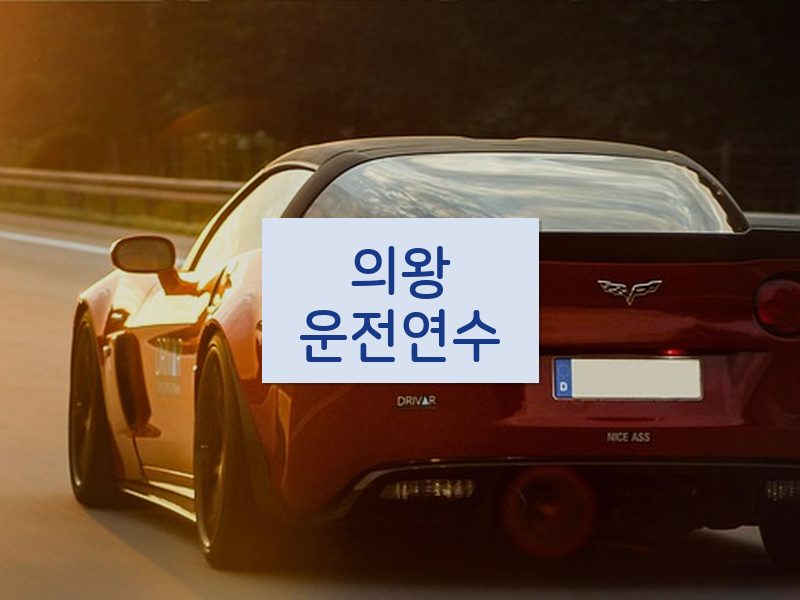 의왕운전연수 후기